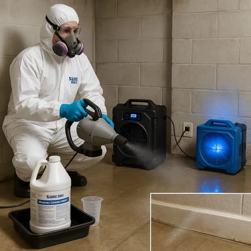 Sanitization and Odor Removal process in Daly City, CA